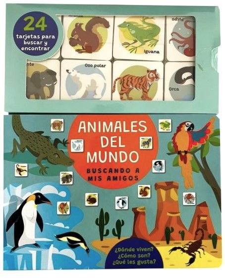 Buscando a mis amigos: Animales del Mundo