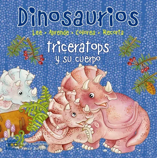 Dinosaurios. Triceratops y su cuerpo
