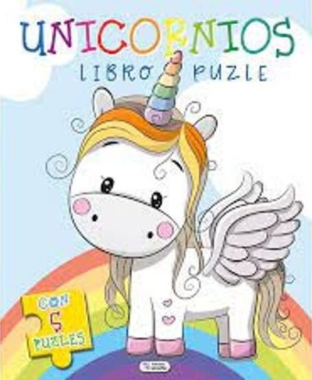 Unicornios libro puzle